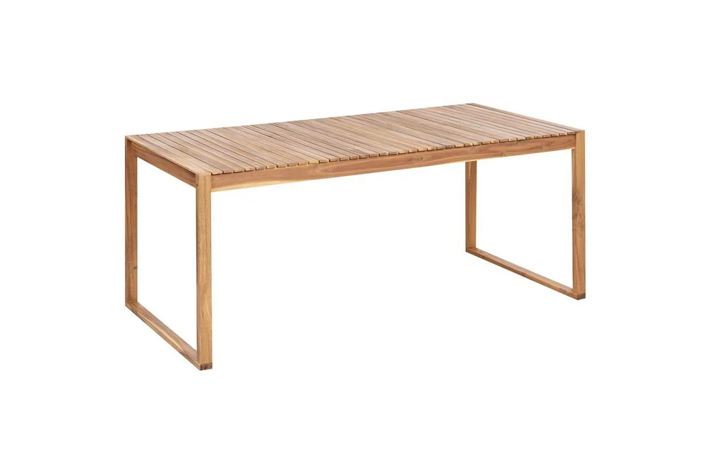 Trädgårdsbord Beliani Sassari Ii Light wood v:1354009