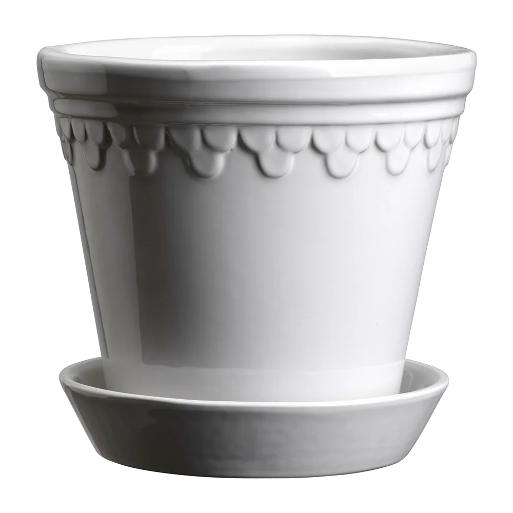 enhavn krukke glassert Ø12 cm v:9392523