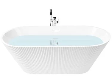 Frittstående badekar POTOSI 170 x 77 cm Hvit v:5154799 Frittstående badekar POTOSI 170 x 77 cm Hvit v:5154799