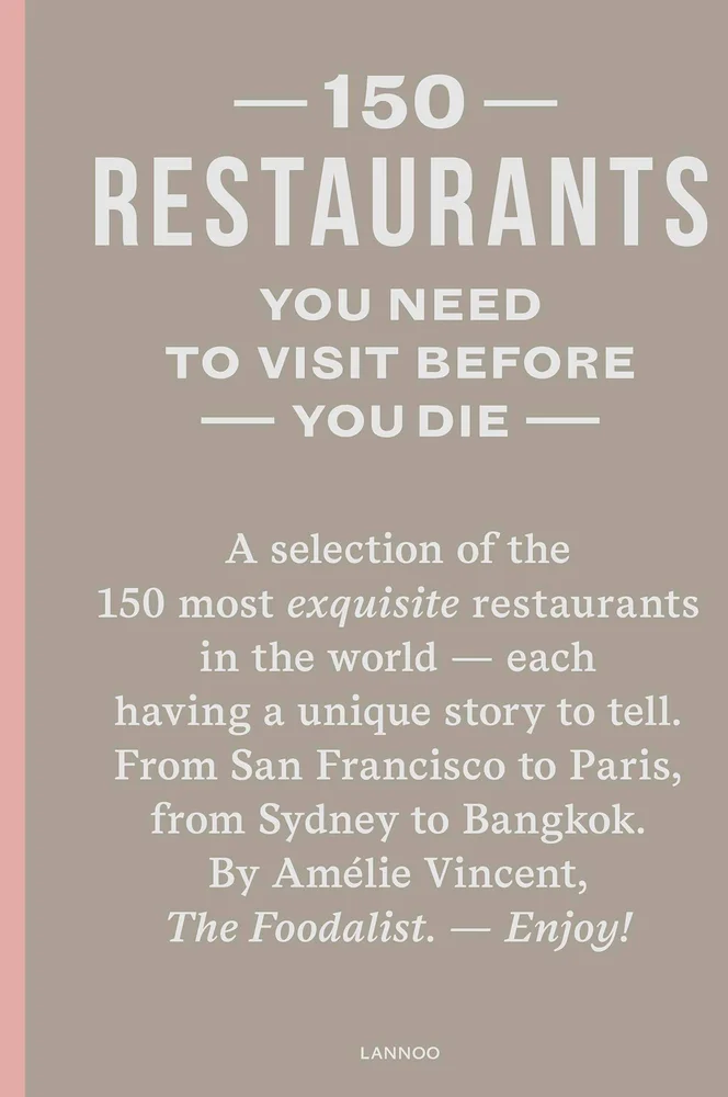 Coffee Table Book – 150 Restaurants – Grå – Dekor | m v:6354318 Coffee Table Book – 150 Restaurants – Grå – Dekor | m v:6354318