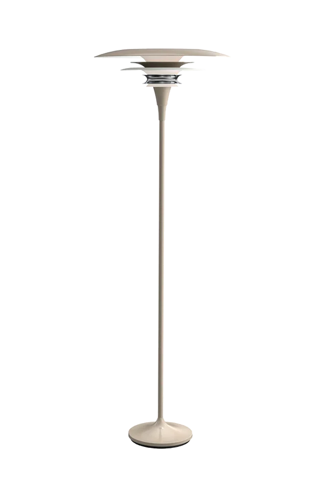 Gulvlampe Diablo, diameter 50 - Grå - Belysning | m v:7428887