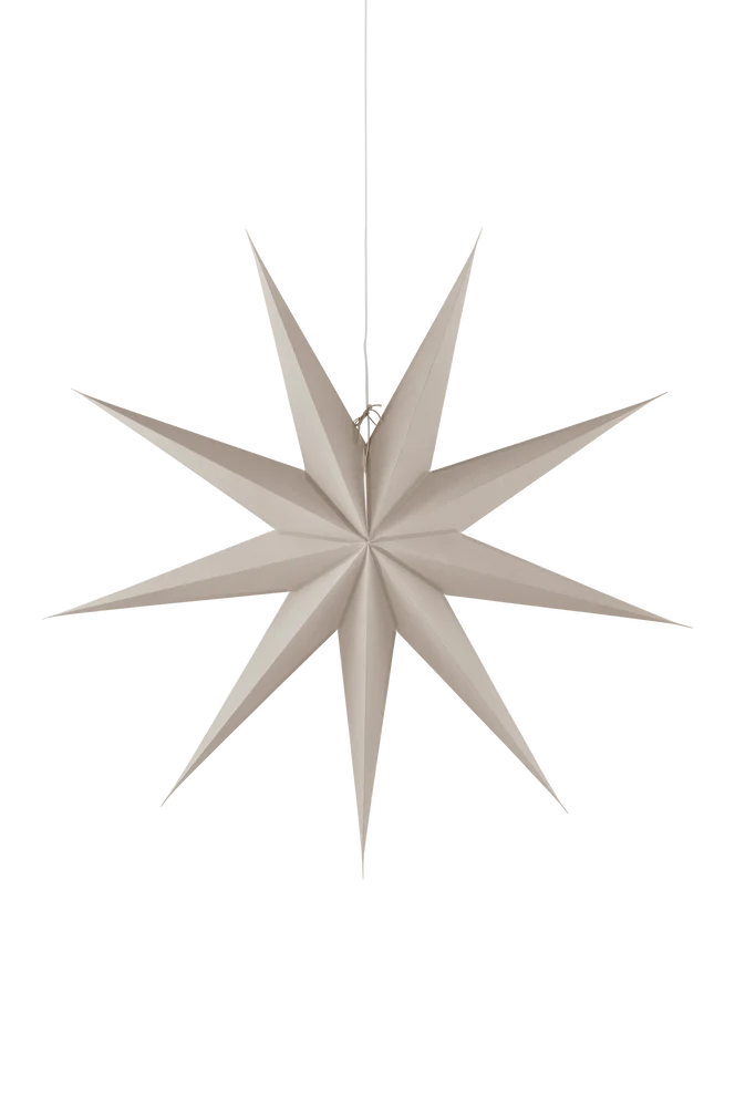 ANDROMEDA adventsstjerne ø 150 cm – Grå – Belysning | m v:7435558 ANDROMEDA adventsstjerne ø 150 cm – Grå – Belysning | m v:7435558