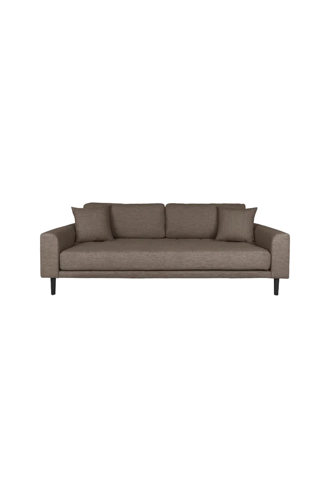 Sofa 3-seter Lido – Brun m v:3220001 Sofa 3-seter Lido – Brun m v:3220001