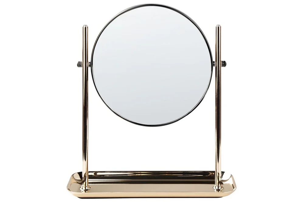 Sminkspegel Beliani Finistere GOLD||Black v:4867978 Sminkspegel Beliani Finistere GOLD||Black v:4867978