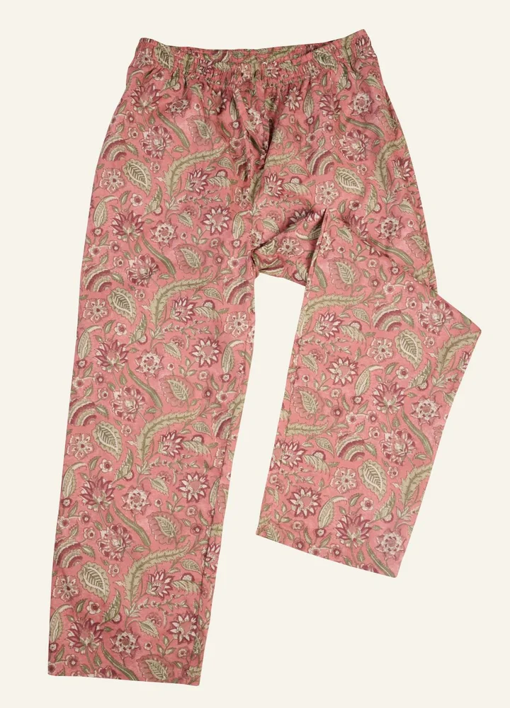 Pyjamasbukse multi rosa – one size v:4861741