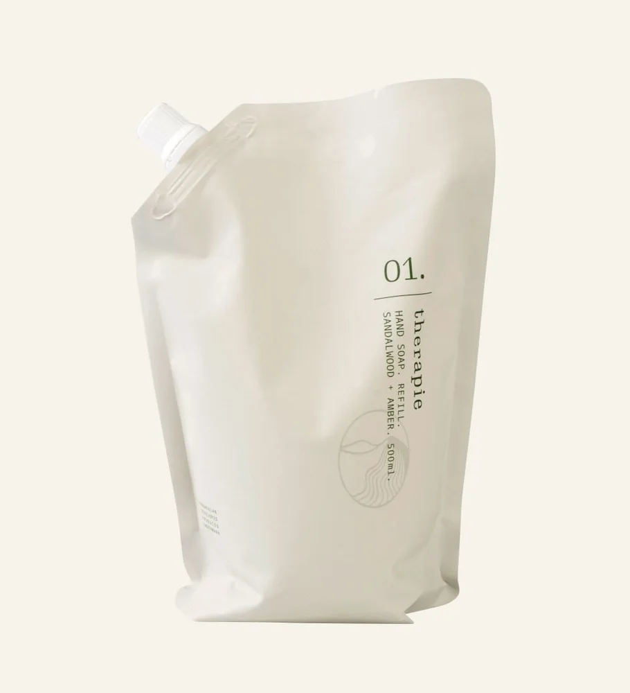 Eksfolierende håndsåpe refill transparent - 500 ml v:8817980