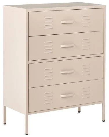 Kommode ENAGO Metall Beige v:6626443