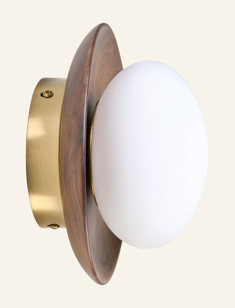 Vegglampe brun - ø20 v:379343