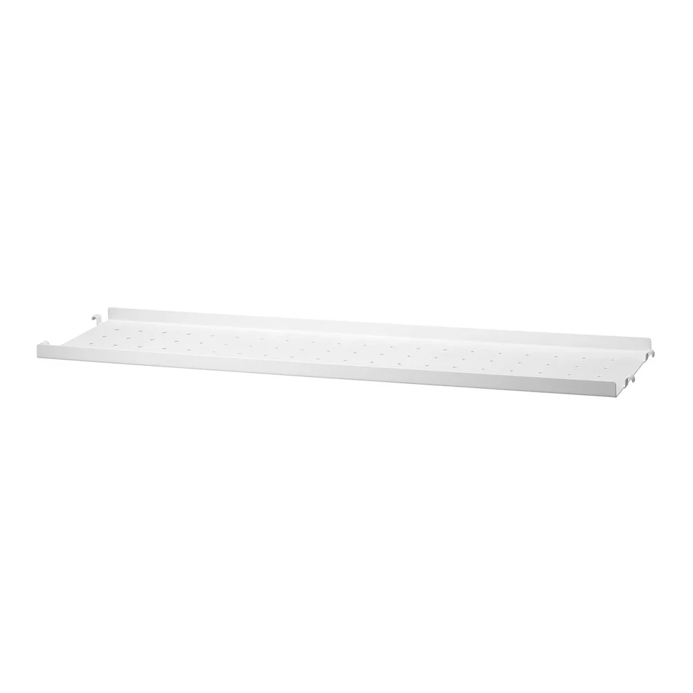 String Hylle med Lav Kant Metall 20×78 cm, Hvit v:3597886 String Hylle med Lav Kant Metall 20×78 cm, Hvit v:3597886