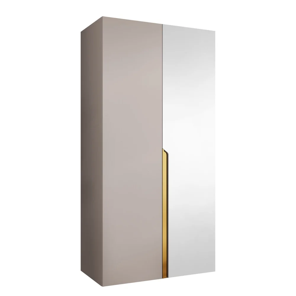 Milias Garderobeskap med speil 100x202 cm v:6276924