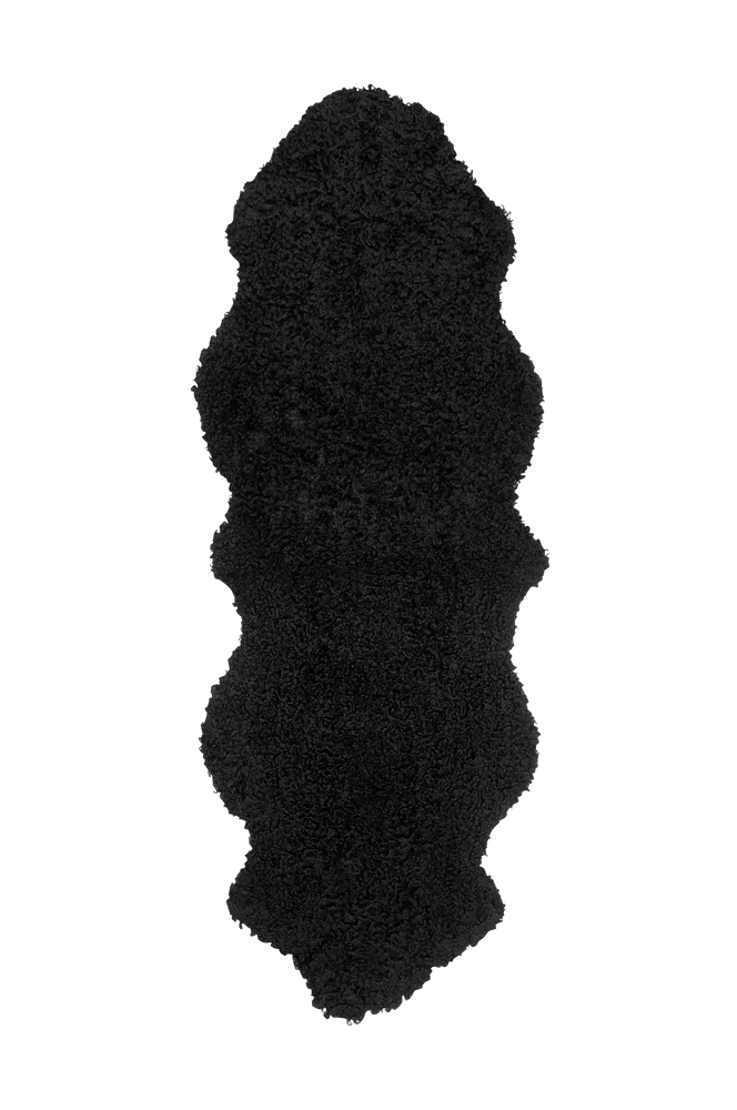Saueskinn Curly Dobbelt – Svart – Tepper | m v:6167891 Saueskinn Curly Dobbelt – Svart – Tepper | m v:6167891