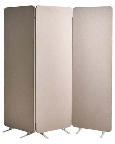 Skillevegg for kontor STANDI 184 x 184 cm Beige v:1353878 Skillevegg for kontor STANDI 184 x 184 cm Beige v:1353878