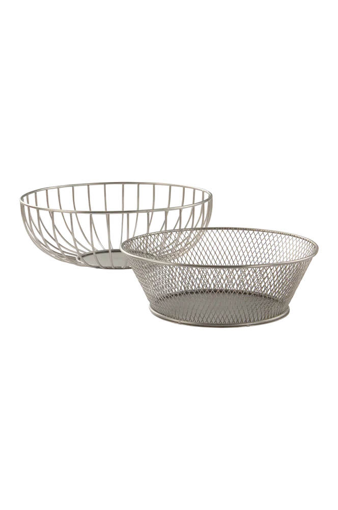 FREJA metallkurv 2-pakke – Grå – Kjøkken & husholdning | m v:7182903 FREJA metallkurv 2-pakke – Grå – Kjøkken & husholdning | m v:7182903