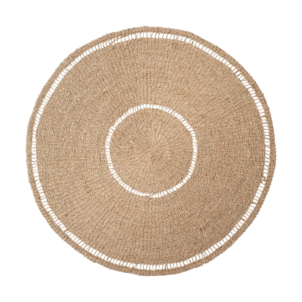 Anina teppe sjøgress Ø 120 cm v:4118500 Anina teppe sjøgress Ø 120 cm v:4118500