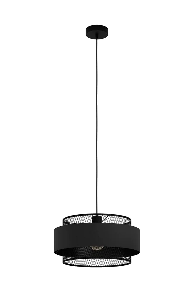 Pendellampe Bazely - Svart - Belysning | m v:6015007