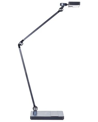 LED-skrivebordslampe LACERTA med trådløs lader Metall Svart v:9248372 LED-skrivebordslampe LACERTA med trådløs lader Metall Svart v:9248372