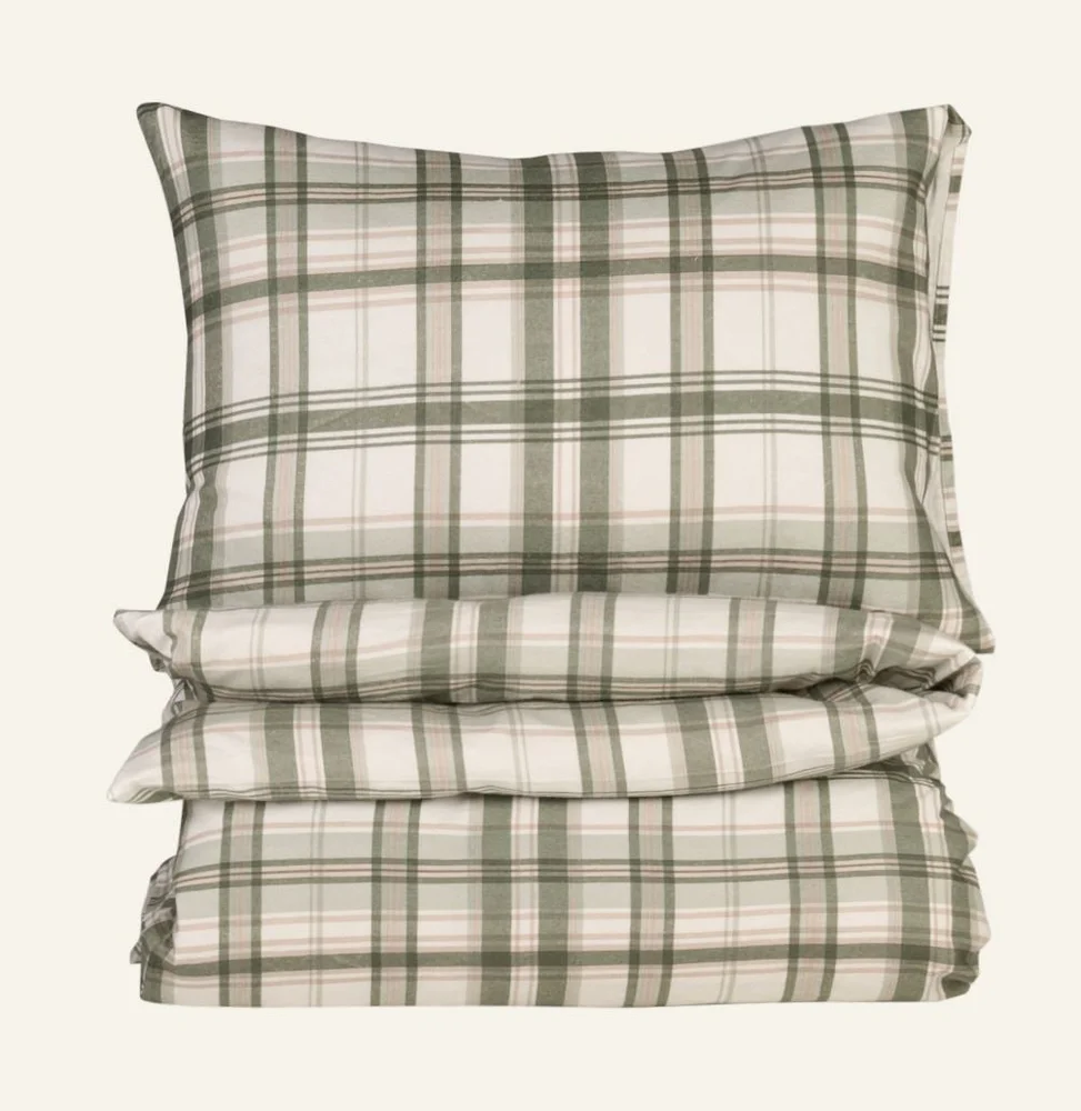 Flanell sengesett multi grønn – 140×220 cm v:1271740 Flanell sengesett multi grønn – 140×220 cm v:1271740