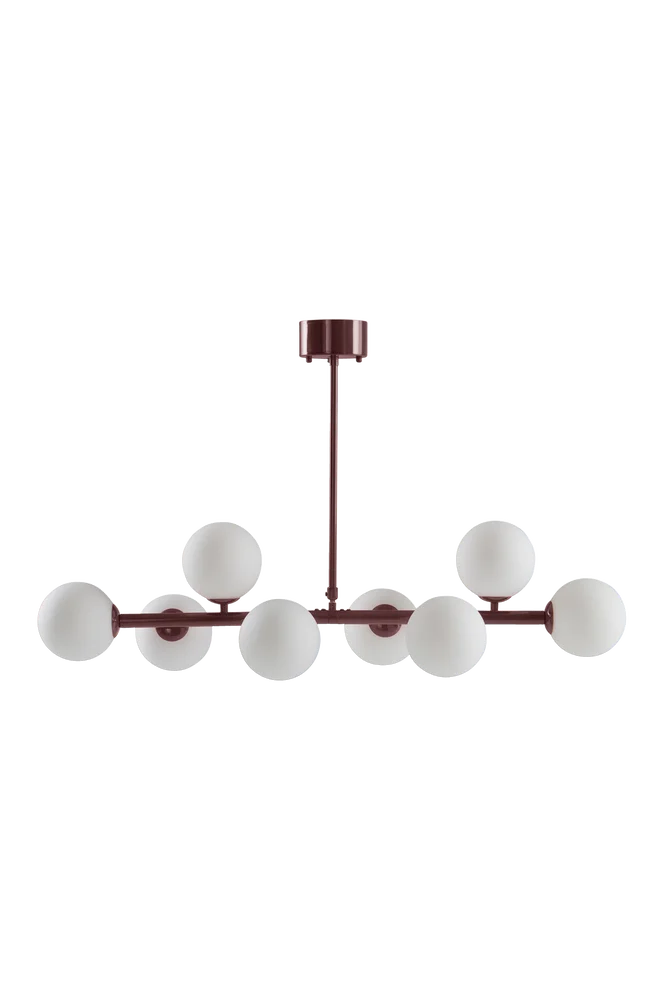 EKMAN taklampe – Rød – Belysning | m v:6728336 EKMAN taklampe – Rød – Belysning | m v:6728336