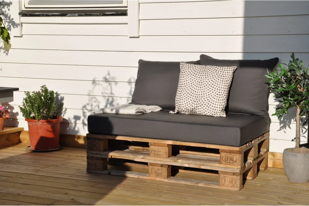 Royal Palle Sittepute 120x80 cm Vannavstøtende Svart v:2889907