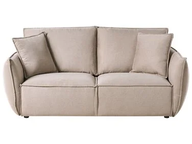 Sofa 3-seter KUNES Gråbrun v:8594836