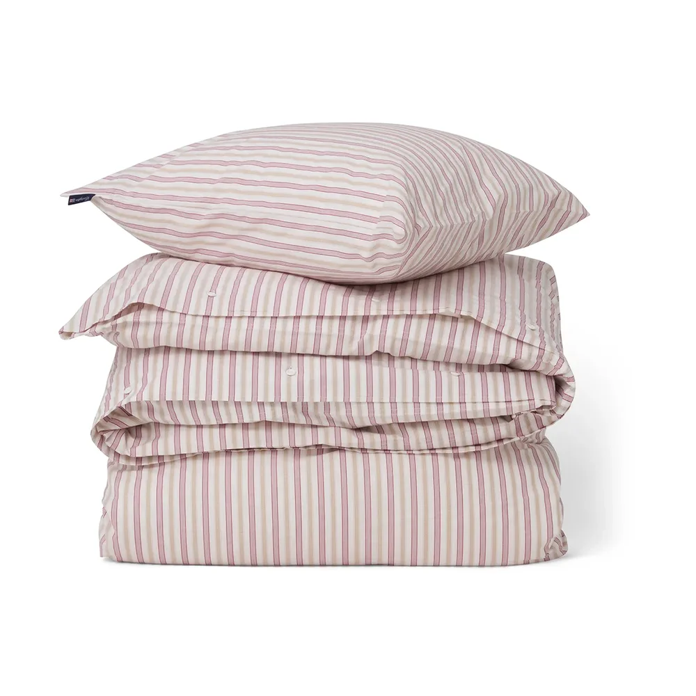 Dobby Striped Cotton Poplin sengesett v:4643364
