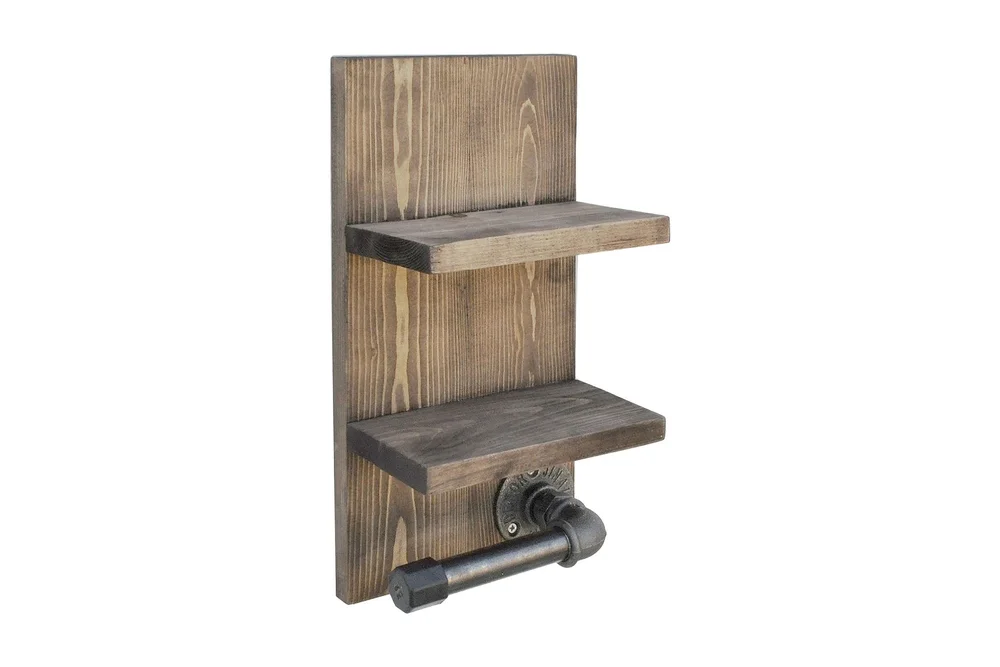 Wall Shelf Valnøtt v:5440582