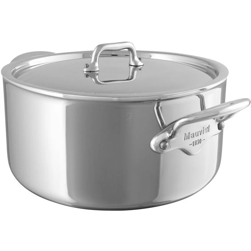 Cook Style Kasserolle Med Lokk 5,9L, Steel v:3869493 Cook Style Kasserolle Med Lokk 5,9L, Steel v:3869493