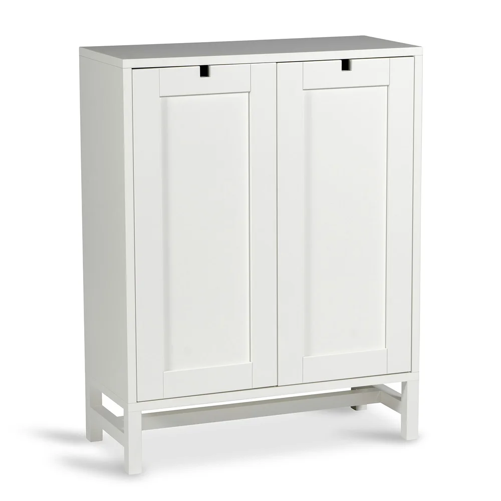 Falsterbo Cabinet Covered Doors 90 cm, White Lacquer v:3150099 Falsterbo Cabinet Covered Doors 90 cm, White Lacquer v:3150099
