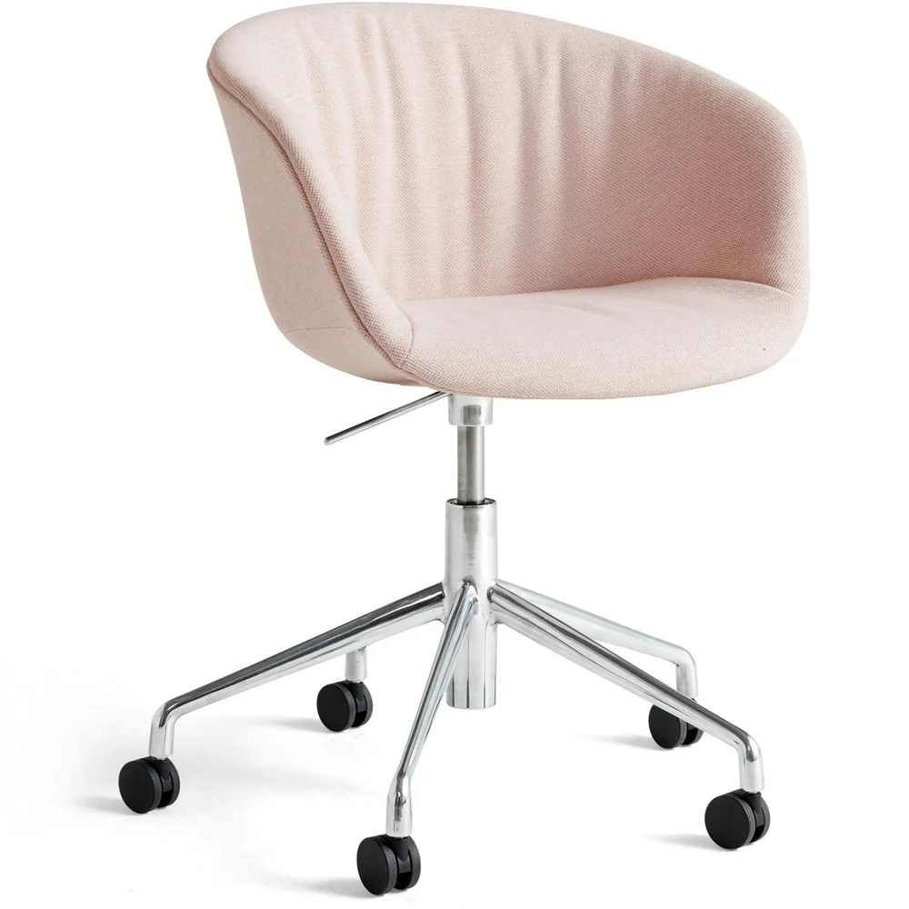 AAC53 Soft Stol 5 star swivel, Aluminium / Mode Petal v:930855