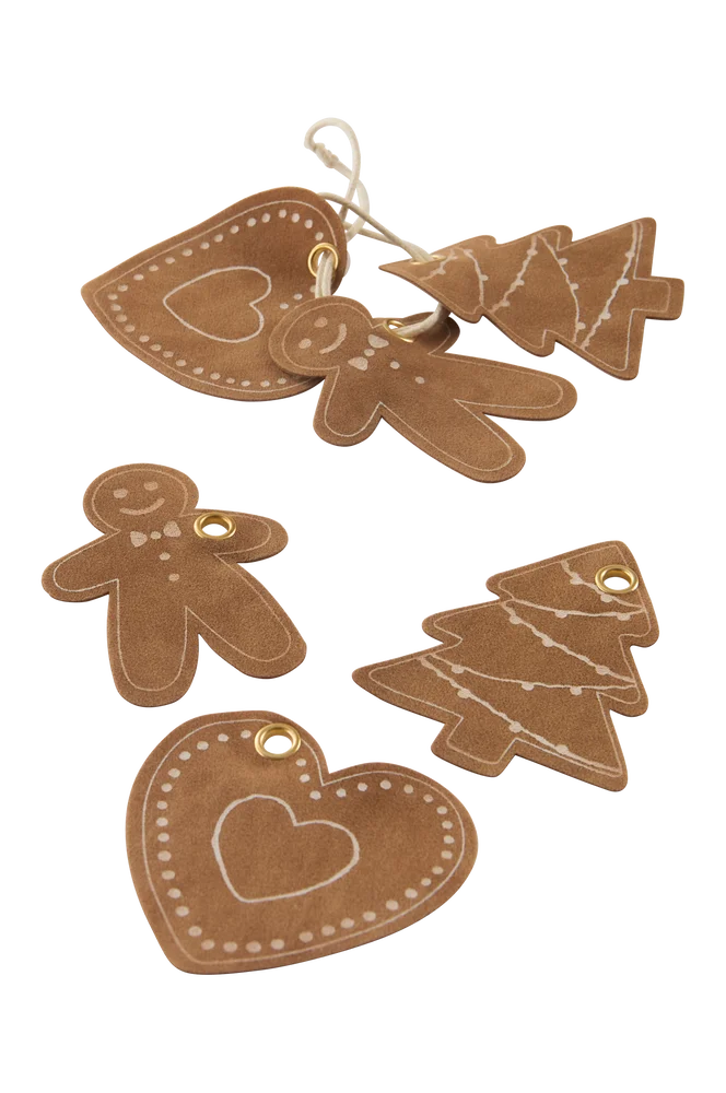 GINGERBREAD lapp i 6-pack – Brun – Dekor | m v:4231119 GINGERBREAD lapp i 6-pack – Brun – Dekor | m v:4231119