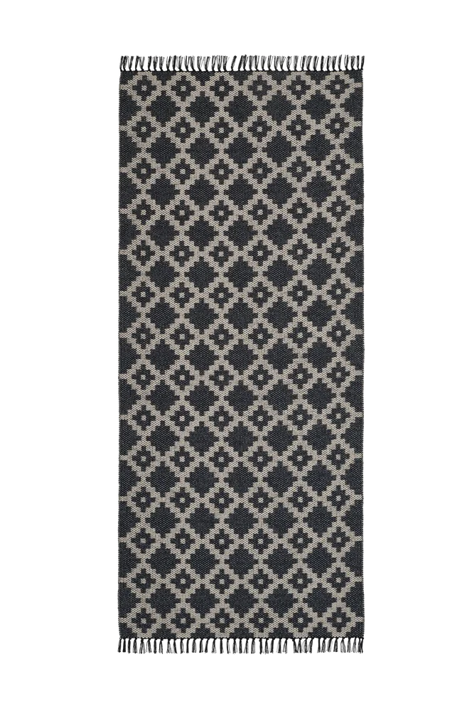 Teppe i plast Leia – Svart – Tepper | m v:7125919