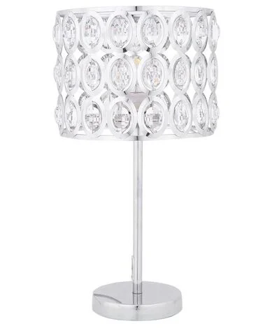 Bordlampe TENNA Krystall Sølv v:7561529
