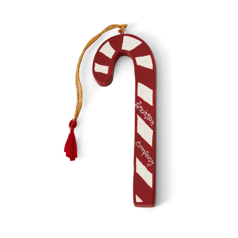 Candy Cane Papier Maché juletreanheng v:6596893 Candy Cane Papier Maché juletreanheng v:6596893
