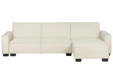Hjørnesovesofa 3-seter ROMEDAL Beige Venstrevendt v:5488059 Hjørnesovesofa 3-seter ROMEDAL Beige Venstrevendt v:5488059