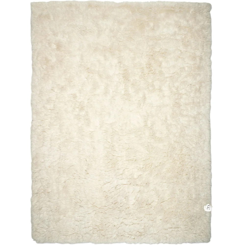 Cloudy Teppe 170×230 cm, Naturhvit v:2495006 Cloudy Teppe 170×230 cm, Naturhvit v:2495006
