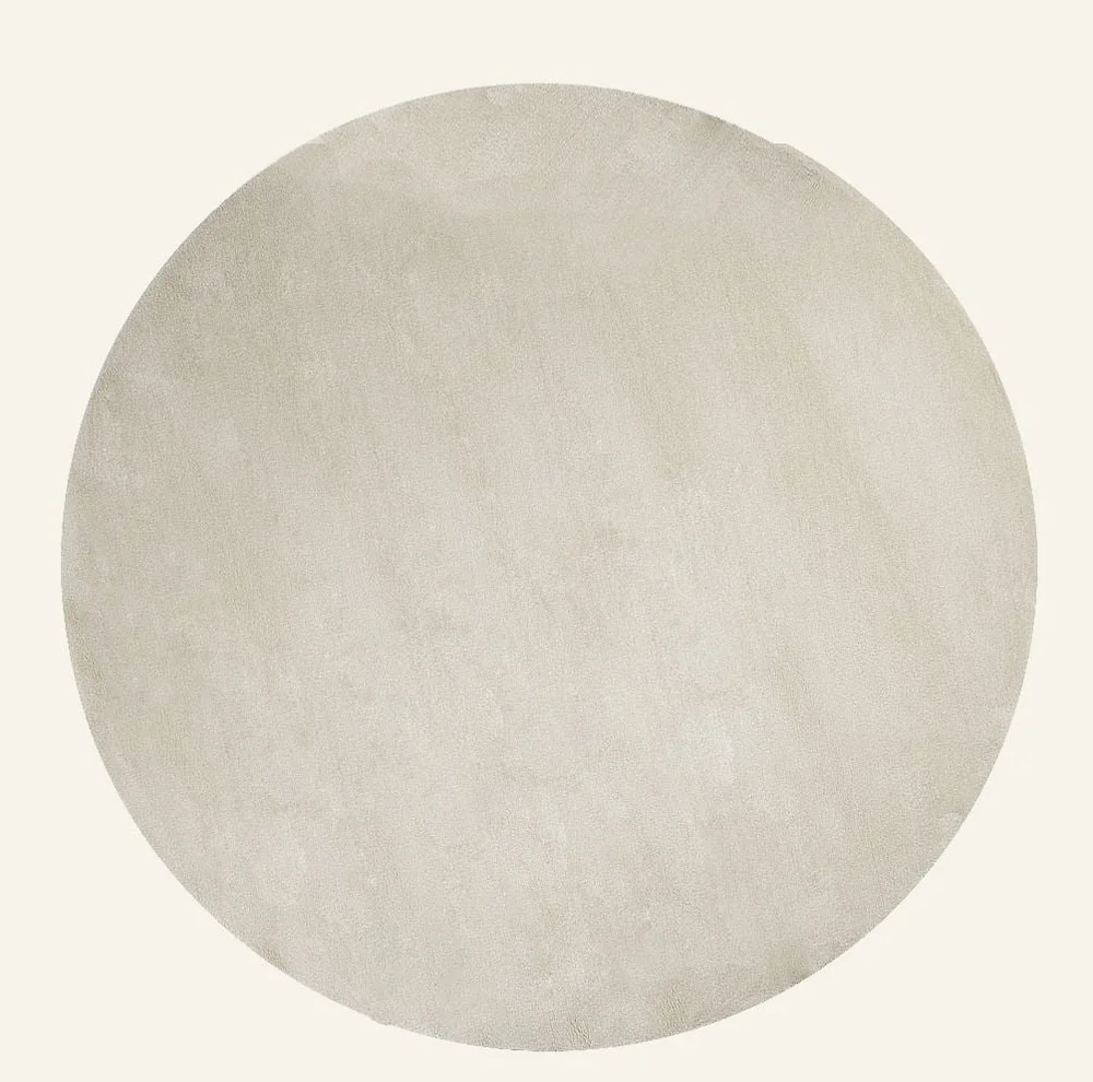 Rundt teppe lys beige – ø200 cm v:2293743 Rundt teppe lys beige – ø200 cm v:2293743