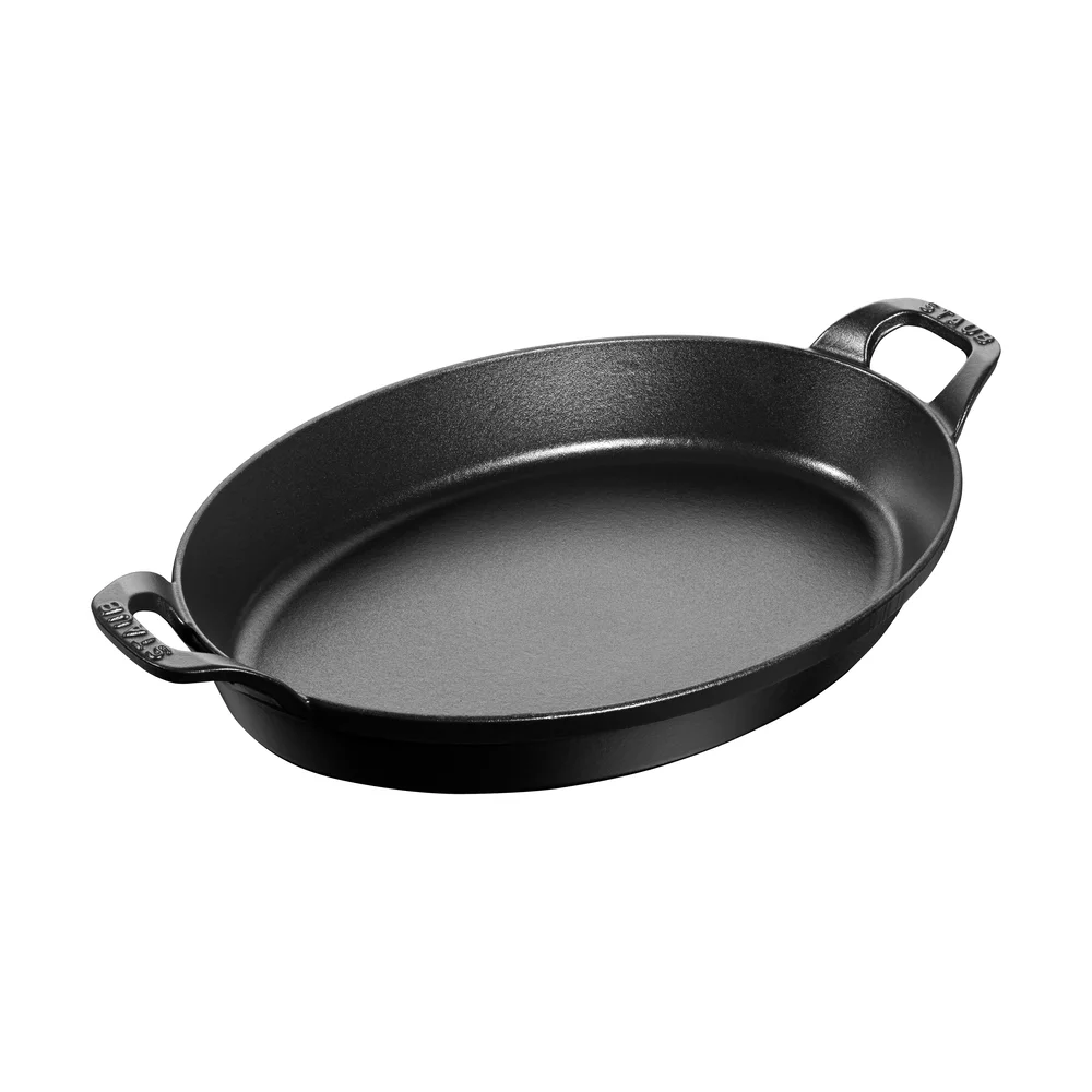 Staub oval ovnsform støpejern 32 cm v:6870115
