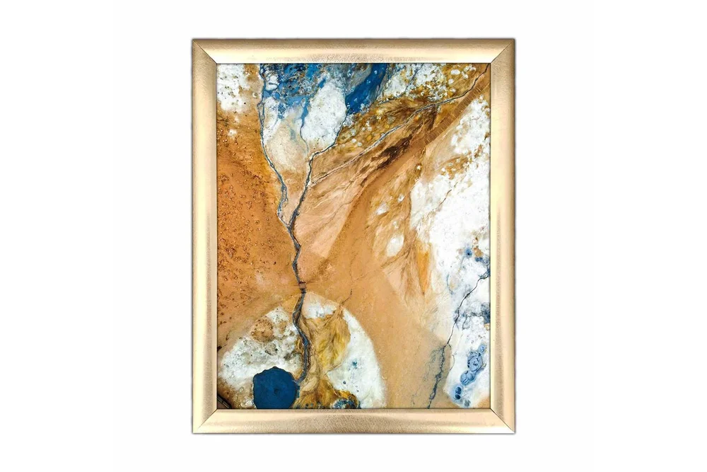 Bilde Abstract med Ramme Flerfarget v:6239218