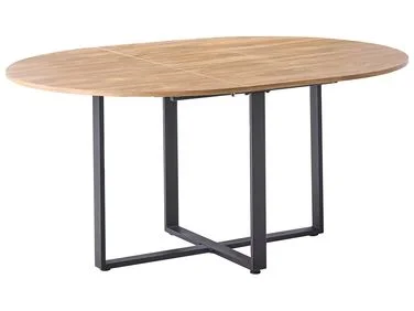 Spisebord ALEXANDRINA Brun 120/160 cm 120 cm v:8621341 Spisebord ALEXANDRINA Brun 120/160 cm 120 cm v:8621341