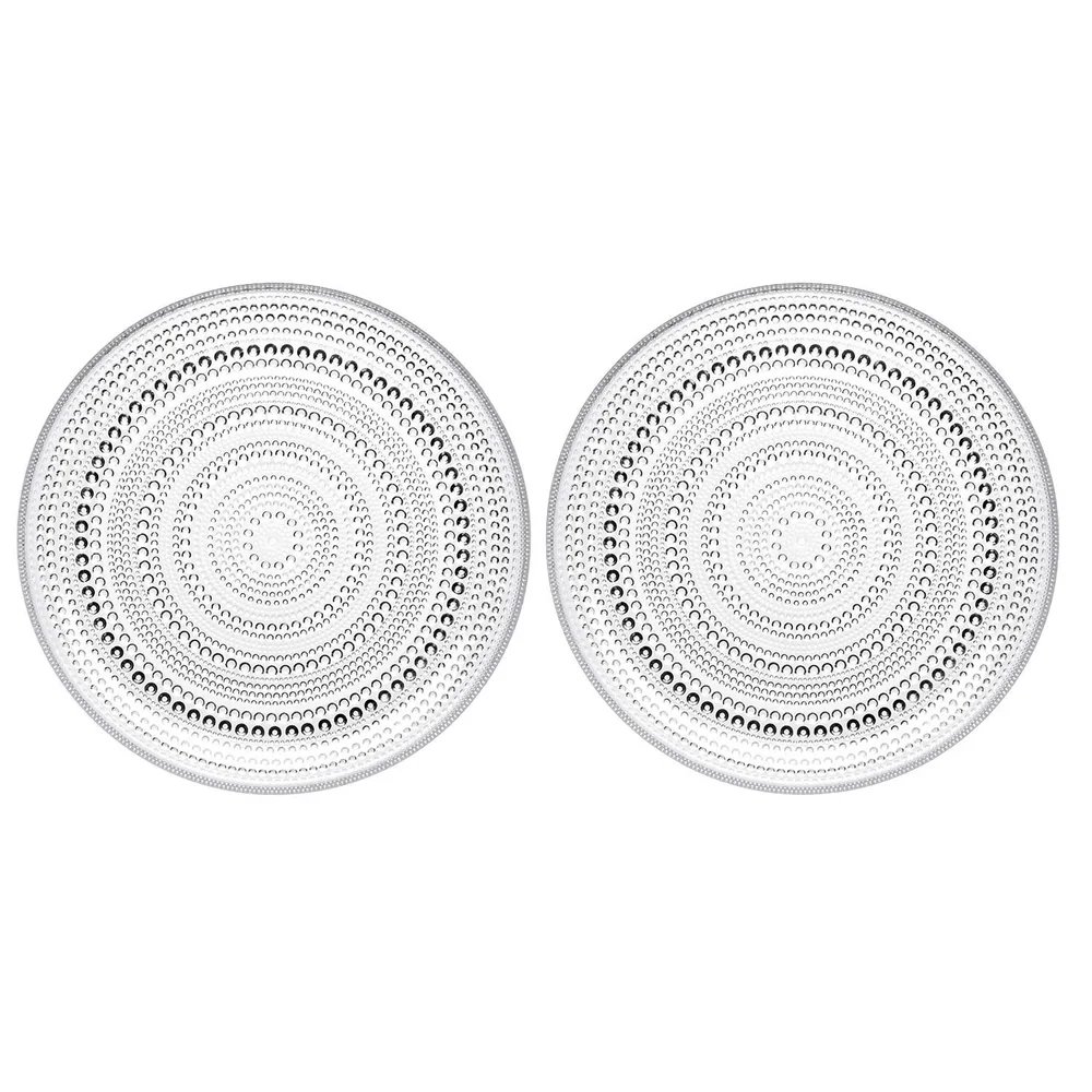 Kastehelmi Tallerken Klar 24,8 cm, 2-pk v:4243186 Kastehelmi Tallerken Klar 24,8 cm, 2-pk v:4243186