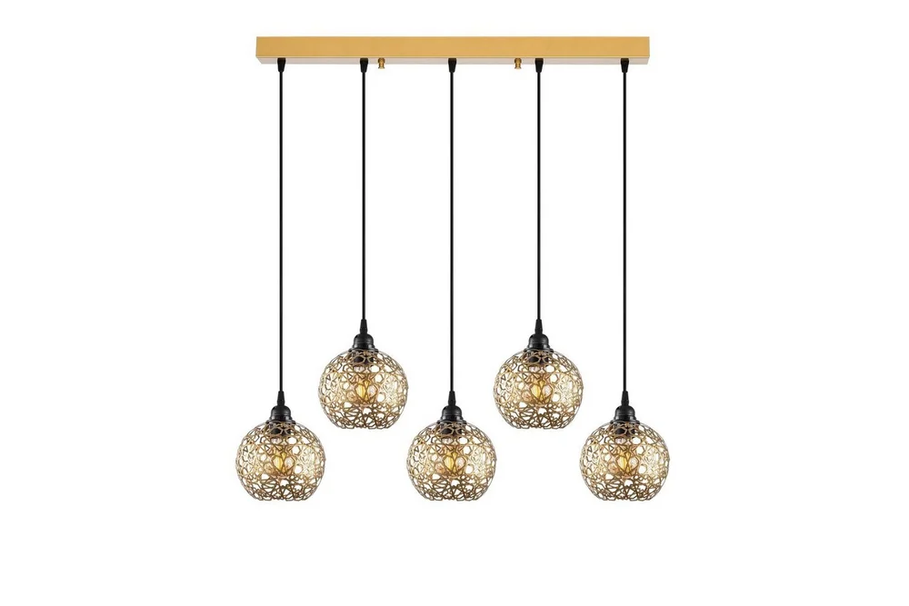 Taklampe Silen Trippel Gull v:1464741