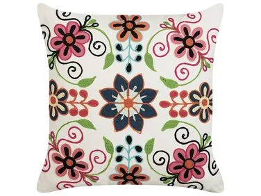 Pyntepute BAHRAICH 50 x 50 cm Bomull Flerfarget Blomstermønster v:2957500 Pyntepute BAHRAICH 50 x 50 cm Bomull Flerfarget Blomstermønster v:2957500