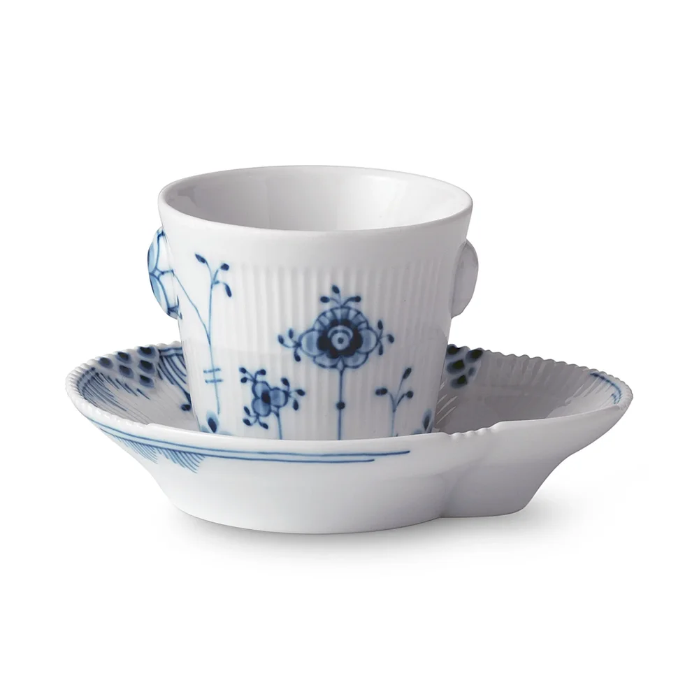 Blue Elements espressokopp med fat v:9928185 Blue Elements espressokopp med fat v:9928185