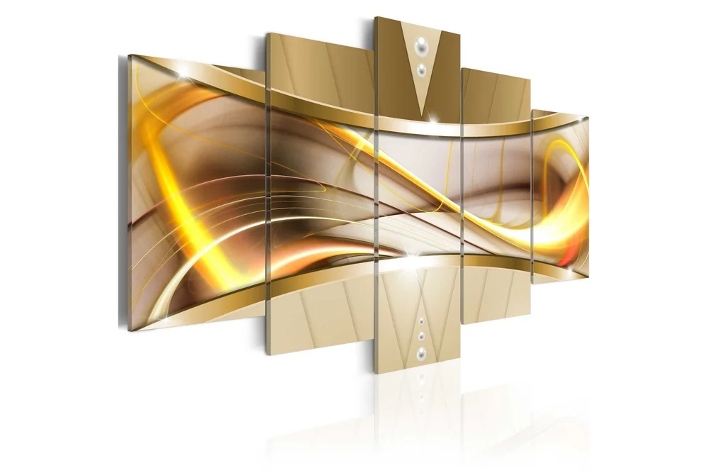 Bilde Yellow Improvisation 200x100 v:6689767