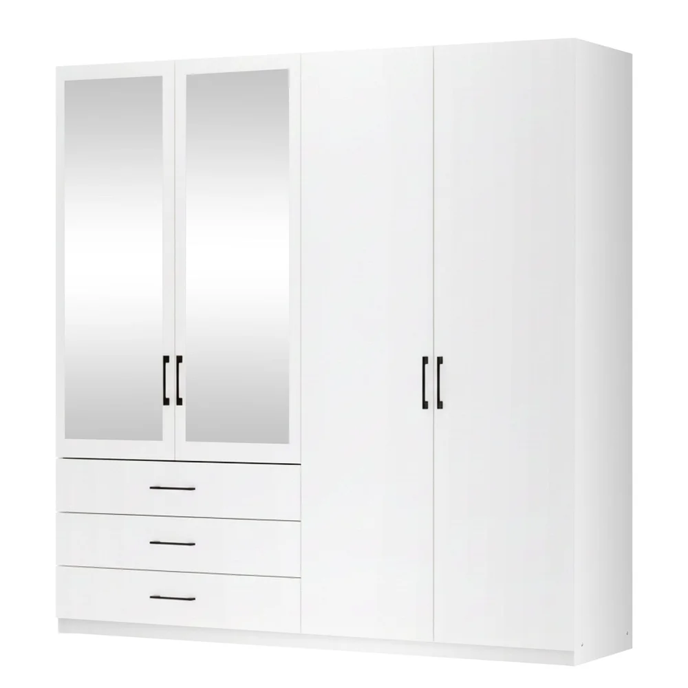Pekin Garderobeskap med Speil 215 cm v:1883793