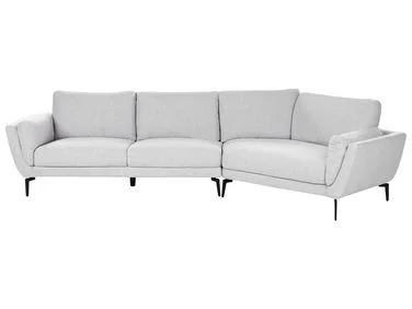 Sofa 3-seter KANSSELI Lysegrå v:4304846 Sofa 3-seter KANSSELI Lysegrå v:4304846