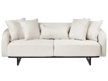 Sofa 3-seter SVANEK Off white v:6409448