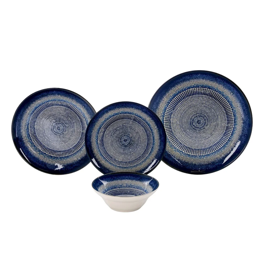 Middagsservise (24 deler) Opviq Circular (32 x 32 x 29 cm) Flerfarget v:2753052 Middagsservise (24 deler) Opviq Circular (32 x 32 x 29 cm) Flerfarget v:2753052