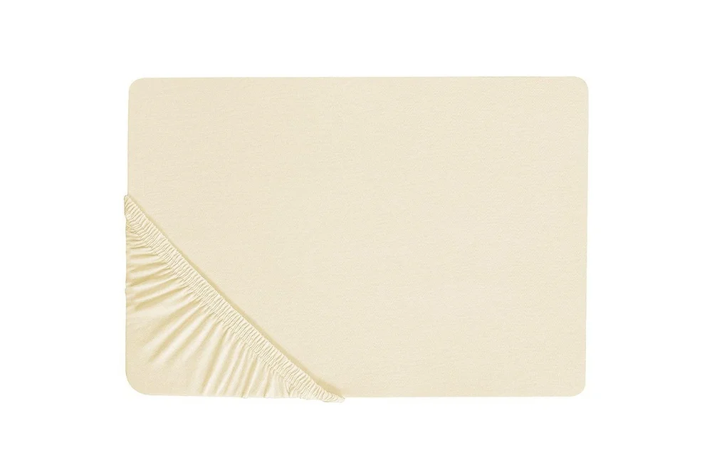 Laken med strikk Janbu Beige, 180×200 cm v:8242867 Laken med strikk Janbu Beige, 180×200 cm v:8242867