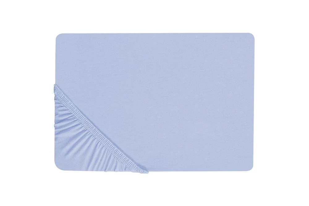 Laken med strikk Janbu Lys blå, 90×200 cm v:9337467 Laken med strikk Janbu Lys blå, 90×200 cm v:9337467